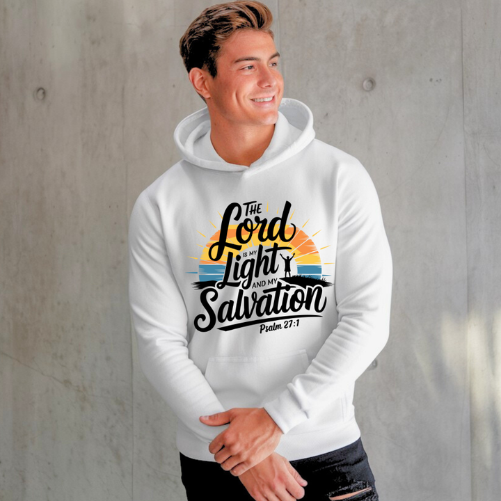 The Lord is My Light | Premium Unisex Pullover Hoodie - Sown In Christ Apparel Co.
