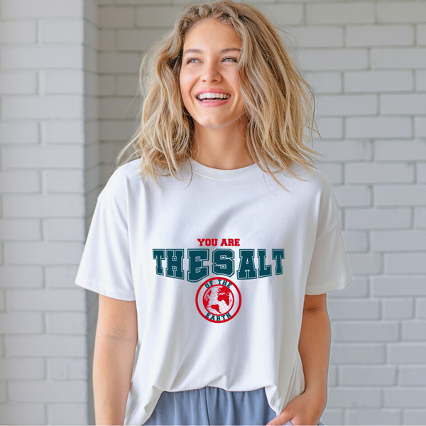 You are the Salt of the Earth | Organic Unisex Crewneck T-shirt Econscious - Sown In Christ Apparel
