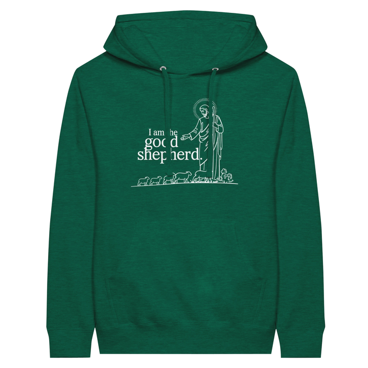 I Am the Good Shepherd | Premium Unisex Pullover Hoodie - Sown In Christ Apparel Co.
