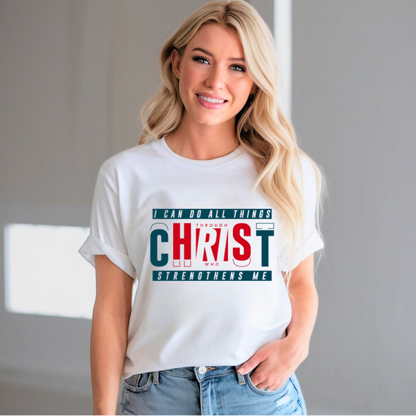I Can Do All Things | Organic Unisex Crewneck T-shirt Econscious - Sown In Christ Apparel