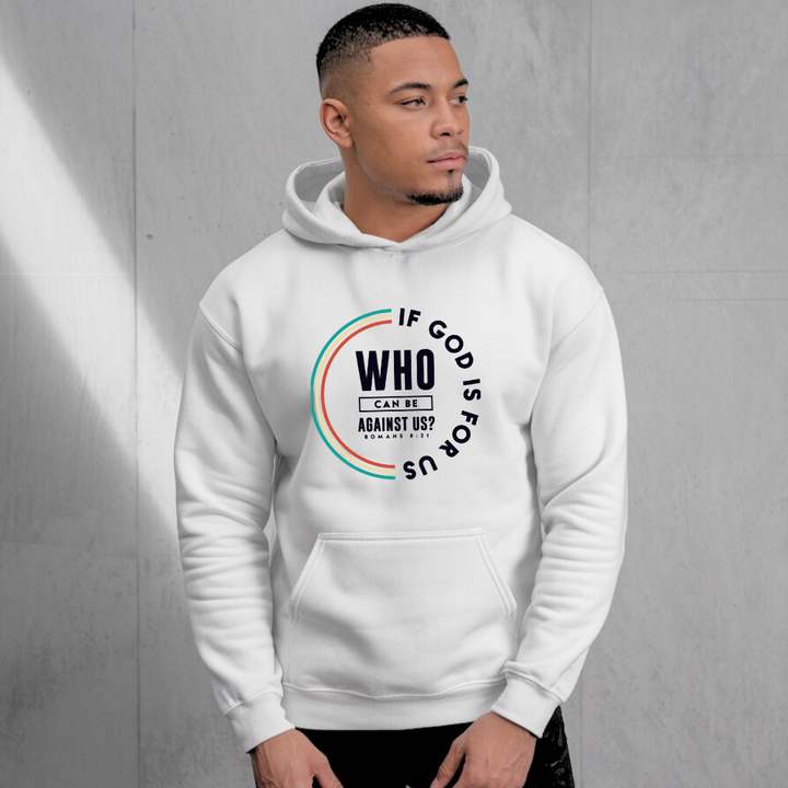 If God is For Us | Premium Unisex Pullover Hoodie - Sown In Christ Apparel Co.