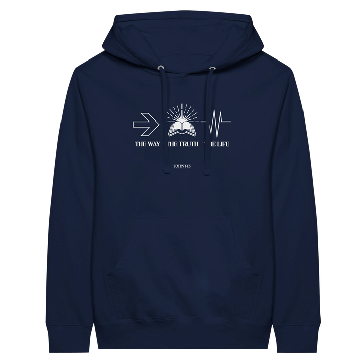 The Way The Truth The Life | Premium Unisex Pullover Hoodie - Sown In Christ Apparel Co.
