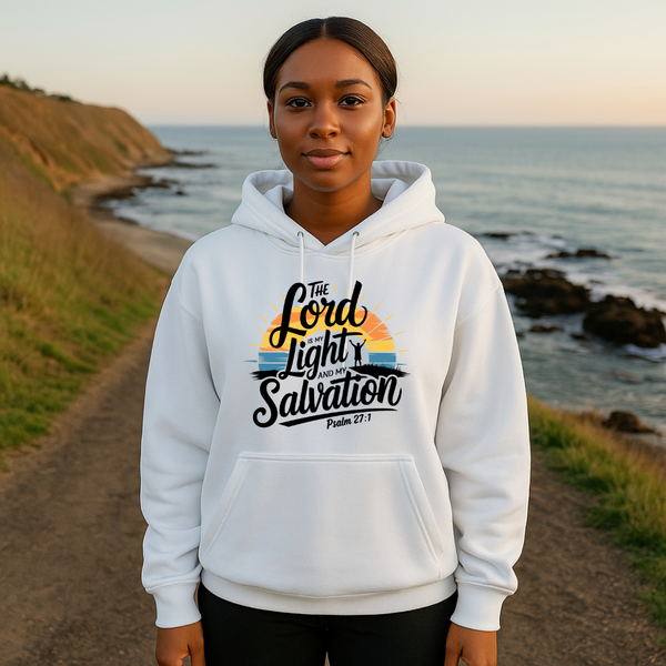 The Lord is My Light | Premium Unisex Pullover Hoodie - Sown In Christ Apparel Co.