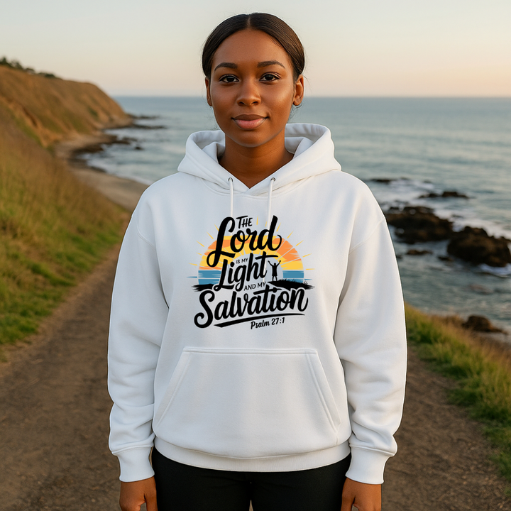 The Lord is My Light | Premium Unisex Pullover Hoodie - Sown In Christ Apparel Co.