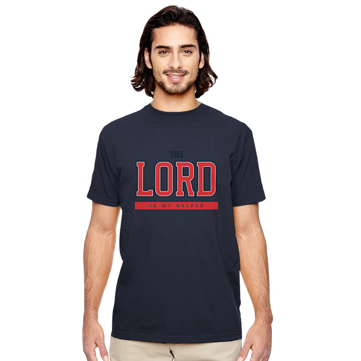 The Lord is My Helper | Organic Unisex Crewneck T-shirt Econscious - Sown In Christ Apparel