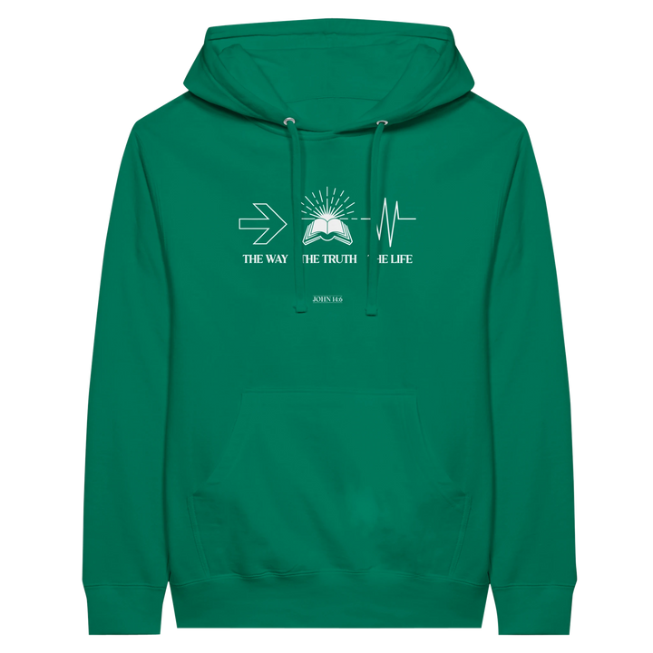 The Way The Truth The Life | Premium Unisex Pullover Hoodie - Sown In Christ Apparel Co.