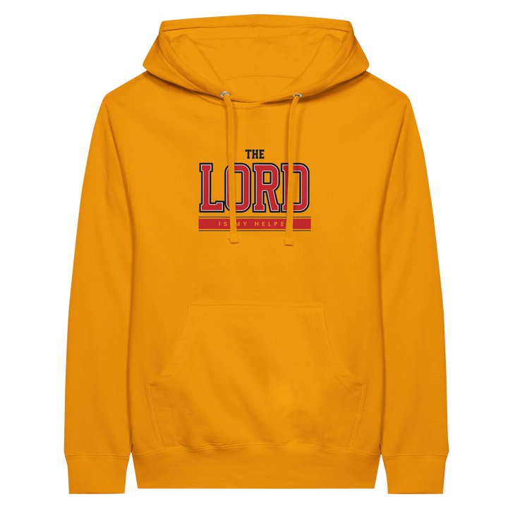 The Lord is My Helper | Premium Unisex Pullover Hoodie - Sown In Christ Apparel Co.