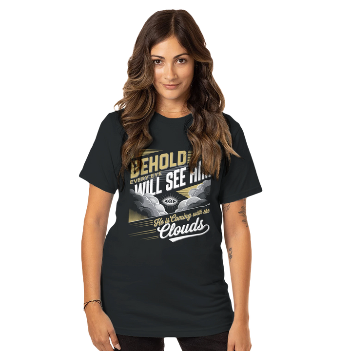 He is Coming | Organic Unisex Crewneck T-shirt Econscious - Sown In Christ Apparel