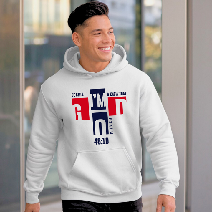Be Still and Know that I'm God | Premium Unisex Pullover Hoodie - Sown In Christ Apparel Co.