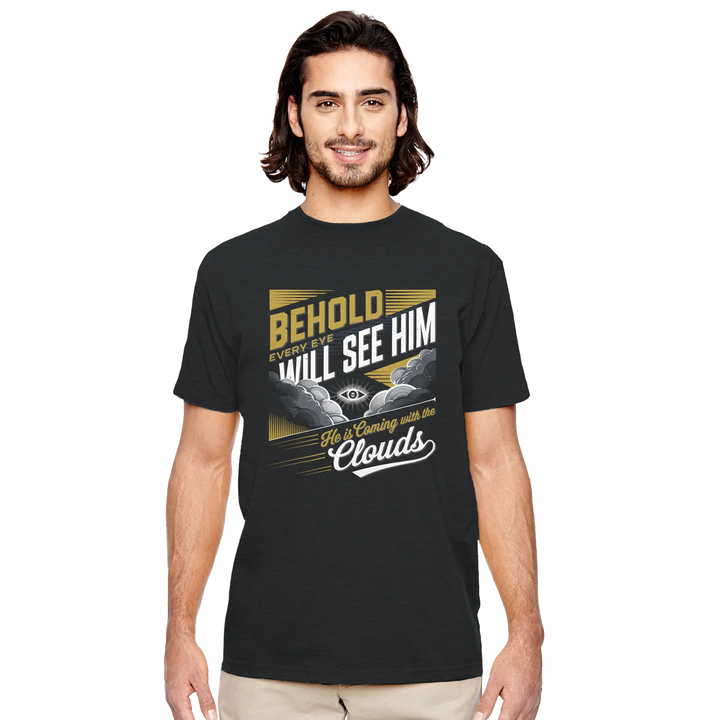 He is Coming | Organic Unisex Crewneck T-shirt Econscious - Sown In Christ Apparel