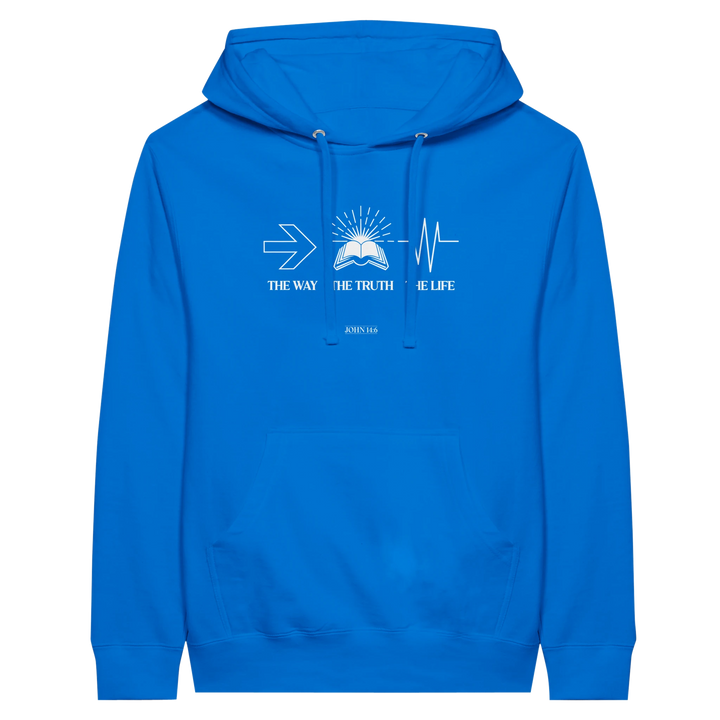 The Way The Truth The Life | Premium Unisex Pullover Hoodie - Sown In Christ Apparel Co.