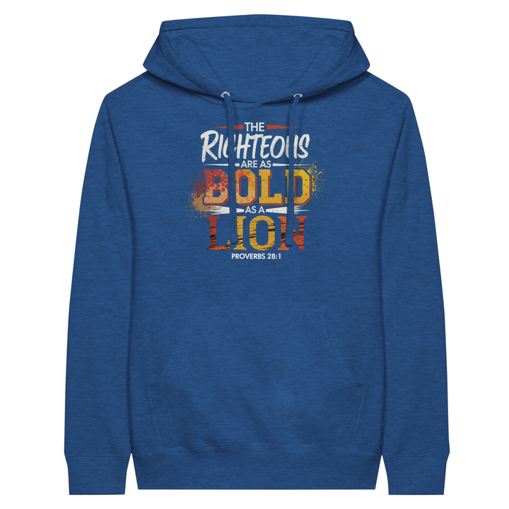 Bold as a Lion | Premium Unisex Pullover Hoodie - Sown In Christ Apparel Co.