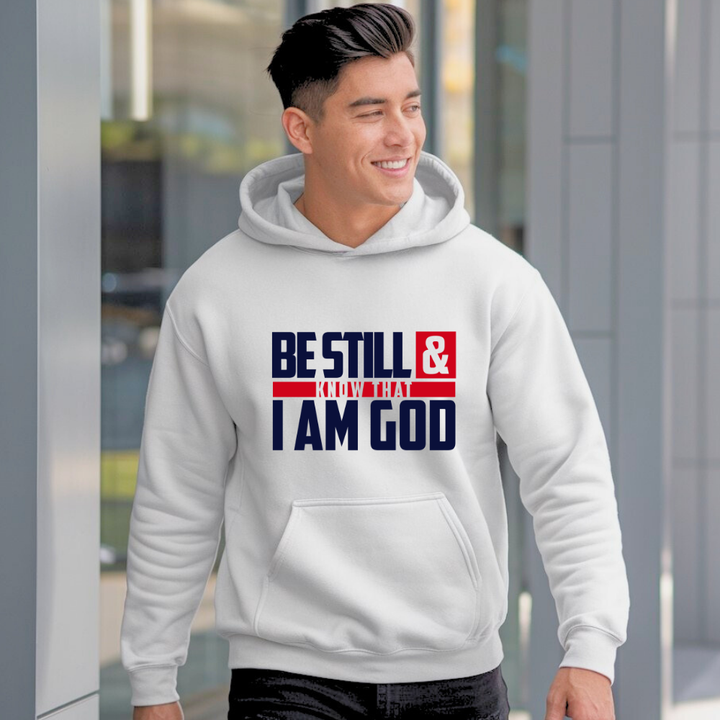 Be Still & Know | Premium Unisex Pullover Hoodie - Sown In Christ Apparel Co.
