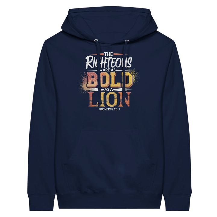 Bold as a Lion | Premium Unisex Pullover Hoodie - Sown In Christ Apparel Co.