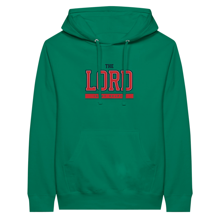 The Lord is My Helper | Premium Unisex Pullover Hoodie - Sown In Christ Apparel Co.