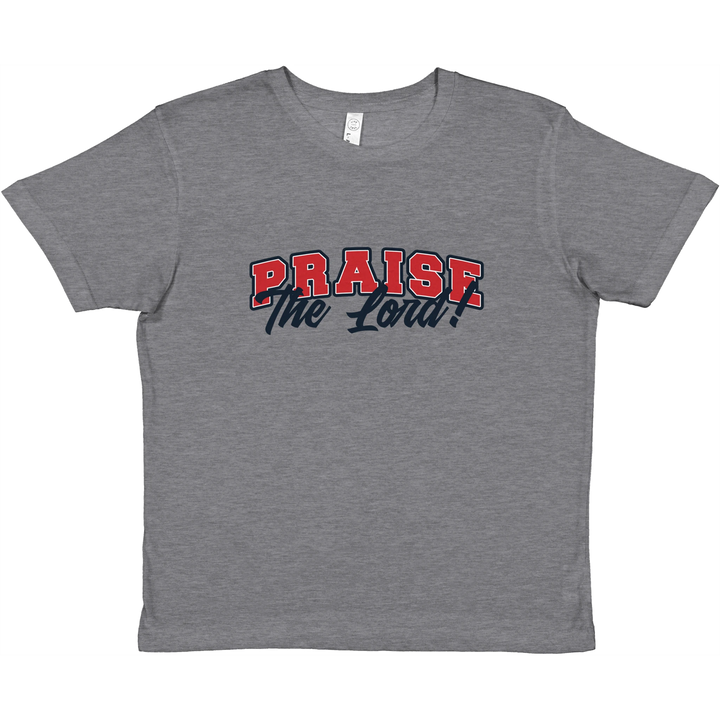 Praise the Lord  | Premium Kids Crewneck T-shirt - Sown In Christ Apparel Co., Christian T-shirt