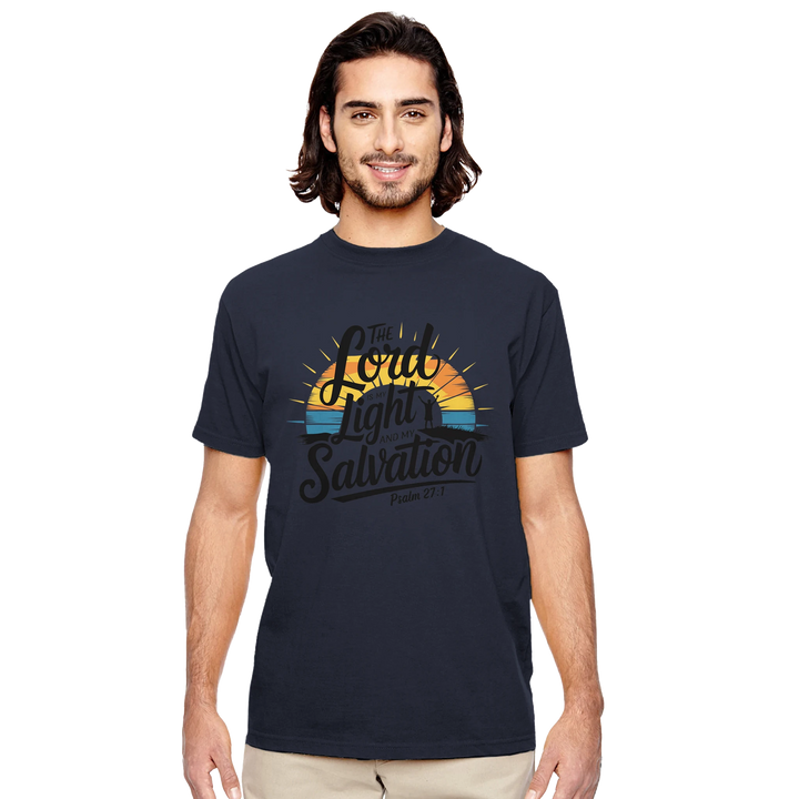 The Lord is My Light | Organic Unisex Crewneck T-shirt Econscious - Sown In Christ Apparel