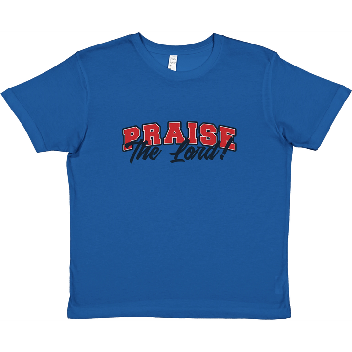 Praise the Lord  | Premium Kids Crewneck T-shirt - Sown In Christ Apparel Co., Christian T-shirt