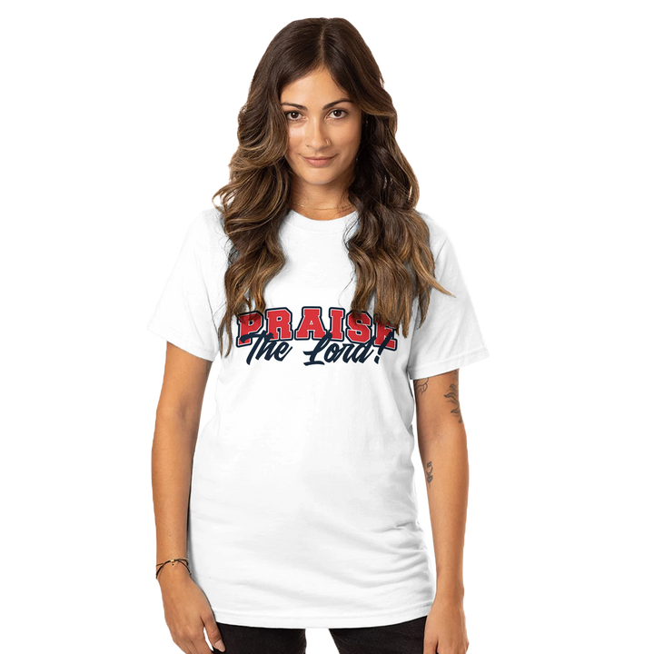Praise the Lord | Organic Unisex Crewneck T-shirt Econscious - Sown In Christ Apparel