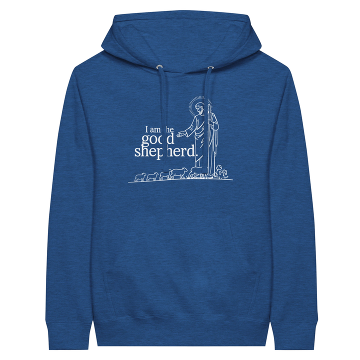 I Am the Good Shepherd | Premium Unisex Pullover Hoodie - Sown In Christ Apparel Co.