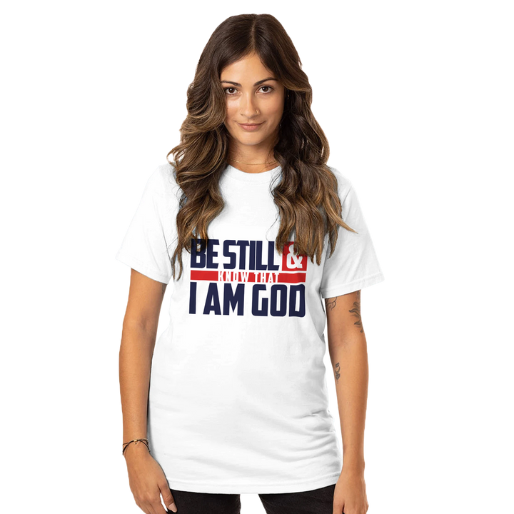 Be Still & Know | Organic Unisex Crewneck T-shirt Econscious - Sown In Christ Apparel