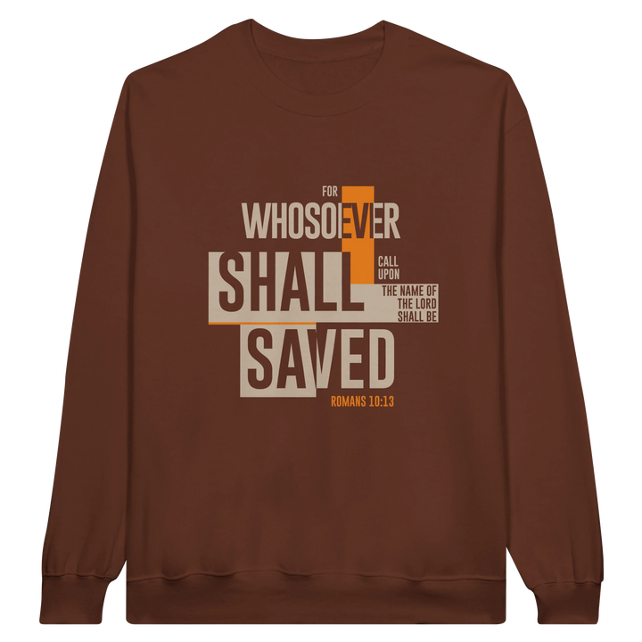 For Whosoever Shall Call Upon the Name of the Lord | Crewneck Sweatshirt Gildan SF000 - Sown In Christ Apparel