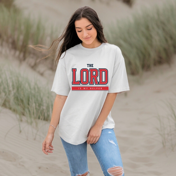 The Lord is My Helper | Organic Unisex Crewneck T-shirt Econscious - Sown In Christ Apparel Co.