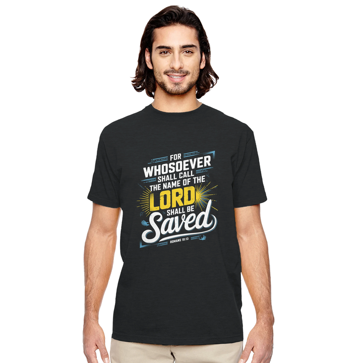 For Whosoever Shall Call | Organic Unisex Crewneck T-shirt Econscious - Sown In Christ Apparel