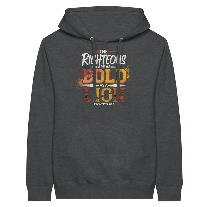 Bold as a Lion | Premium Unisex Pullover Hoodie - Sown In Christ Apparel Co.