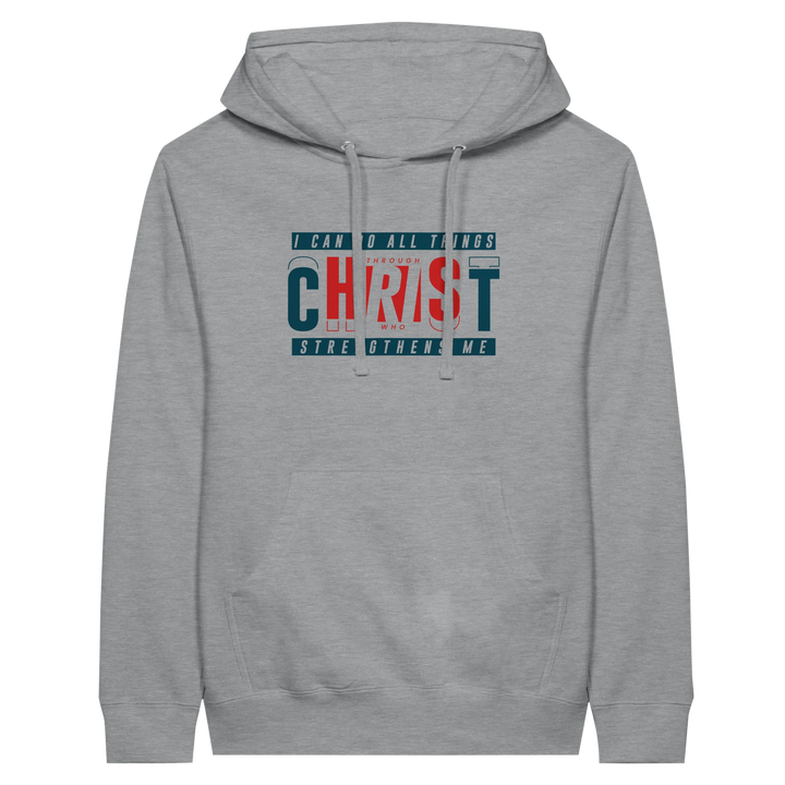 I Can Do All Things | Premium Unisex Pullover Hoodie - Sown In Christ Apparel Co.