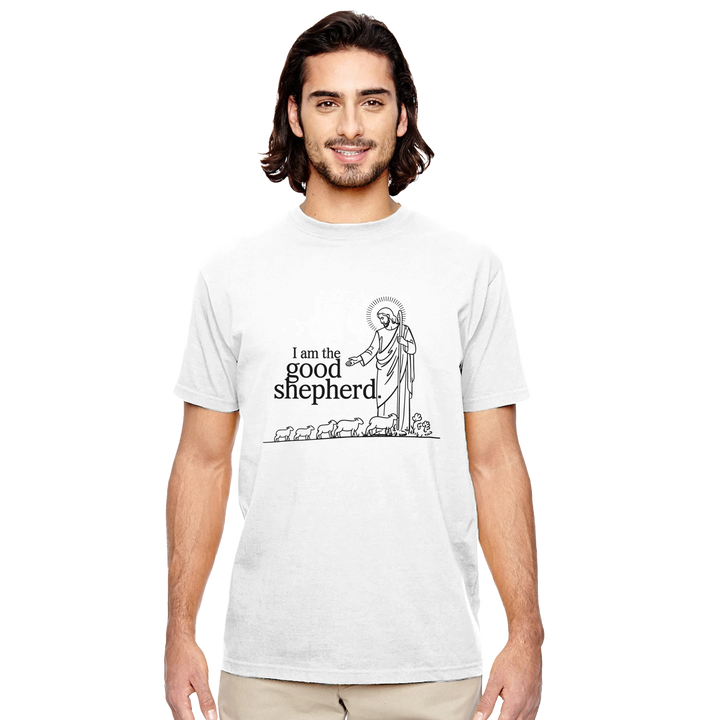 I Am the Good Shepherd | Organic Unisex Crewneck T-shirt Econscious - Sown In Christ Apparel