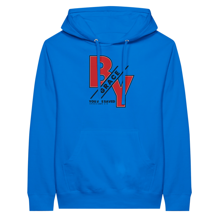 By Grace You are Saved | Premium Unisex Pullover Hoodie - Sown In Christ Apparel Co.