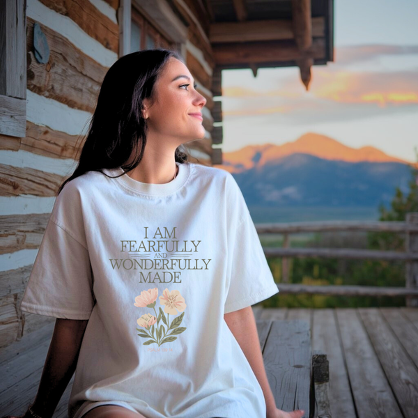 I Am Fearfully and Wonderfully Made | Organic Unisex Crewneck T-shirt Econscious