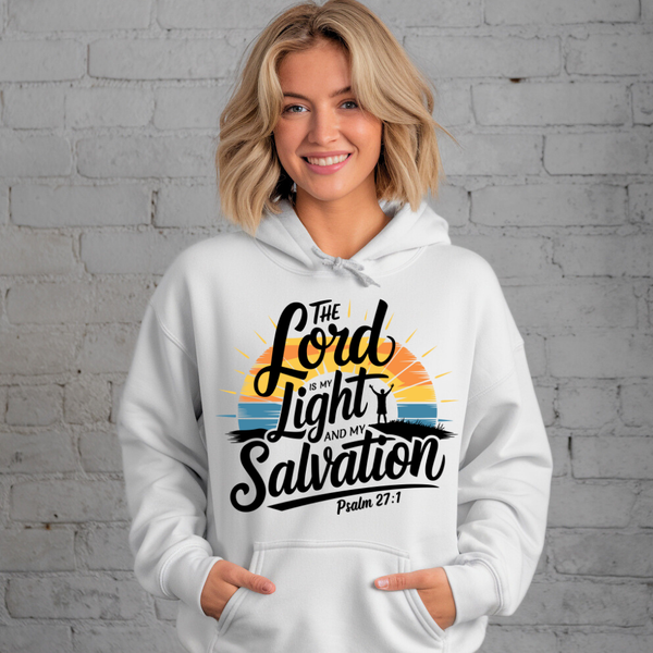 The Lord is My Light | Premium Unisex Pullover Hoodie - Sown In Christ Apparel Co.