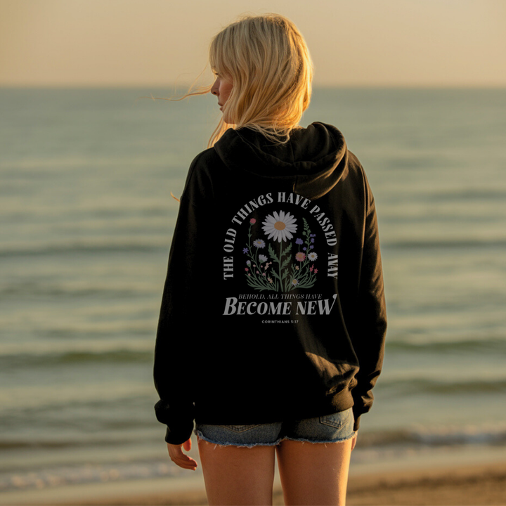 New Creation | Premium Unisex Pullover Hoodie - Sown In Christ Apparel Co.