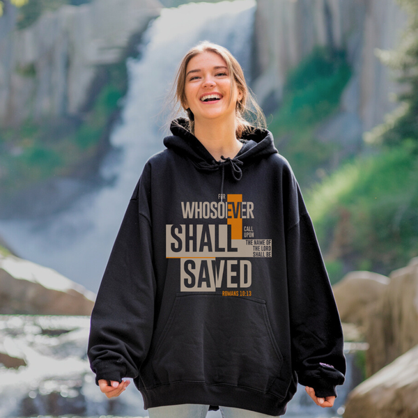 For Whosoever Shall Call Upon the Name of the Lord | Premium Unisex Pullover Hoodie - Sown In Christ Apparel