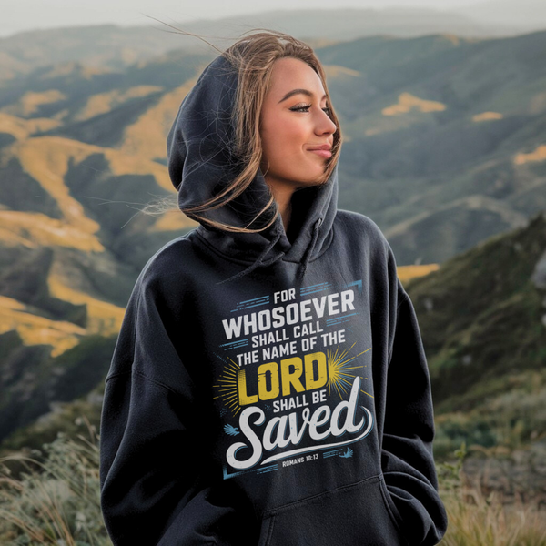 For Whosoever Shall Call | Premium Unisex Pullover Hoodie - Sown In Christ Apparel Co.