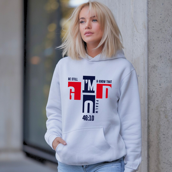 Be Still and Know that I'm God | Premium Unisex Pullover Hoodie - Sown In Christ Apparel Co.
