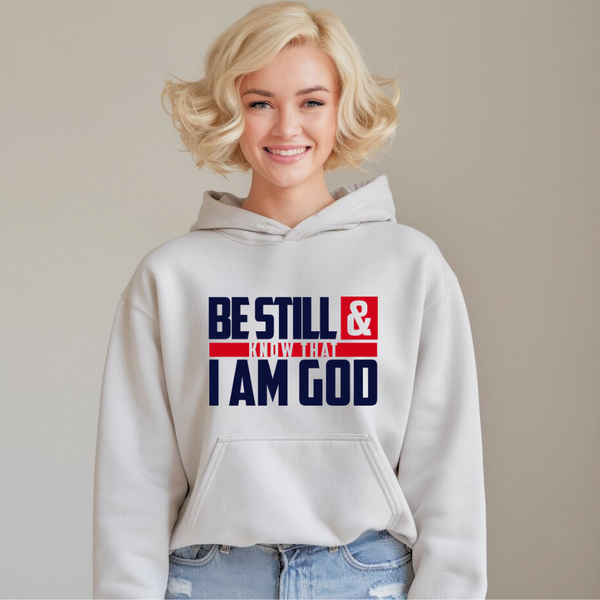 Be Still & Know | Premium Unisex Pullover Hoodie - Sown In Christ Apparel Co.