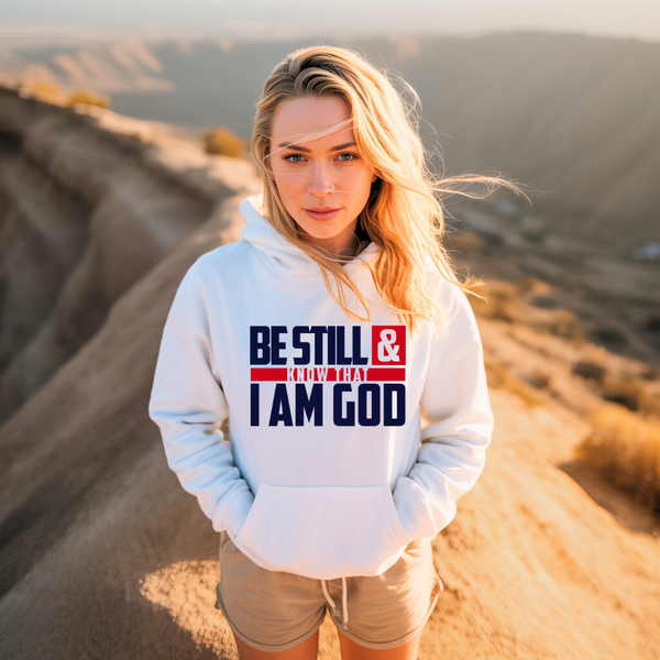 Be Still & Know | Premium Unisex Pullover Hoodie - Sown In Christ Apparel Co.