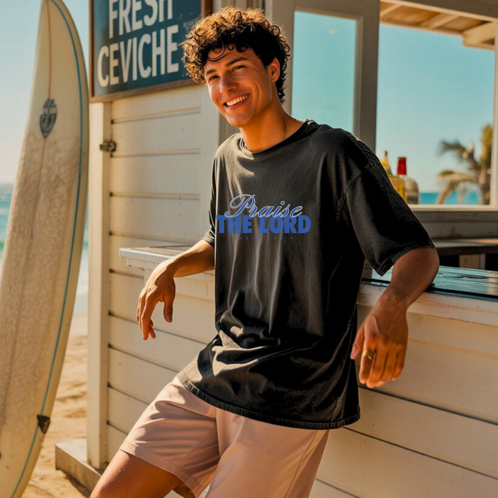 Praise the Lord | Organic Unisex Crewneck T-shirt Econscious - Sown In Christ Apparel Co.