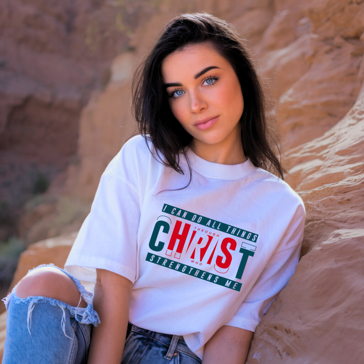 I Can Do All Things | Organic Unisex Crewneck T-shirt Econscious - Sown In Christ Apparel Co.