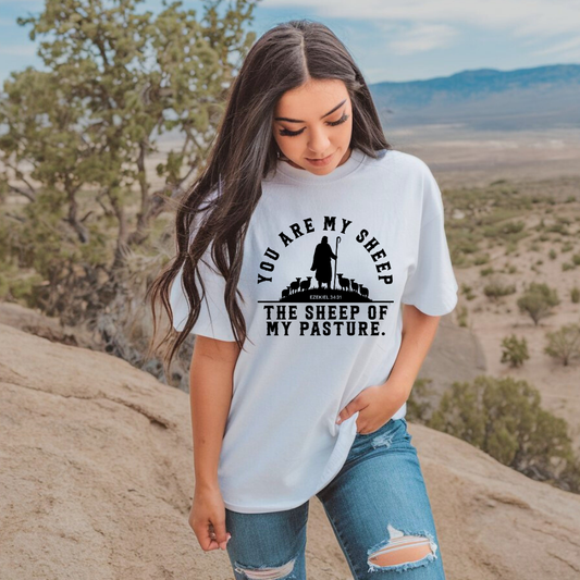 You are My Sheep the Sheep of My Pasture | Organic Unisex Crewneck T-shirt Econscious