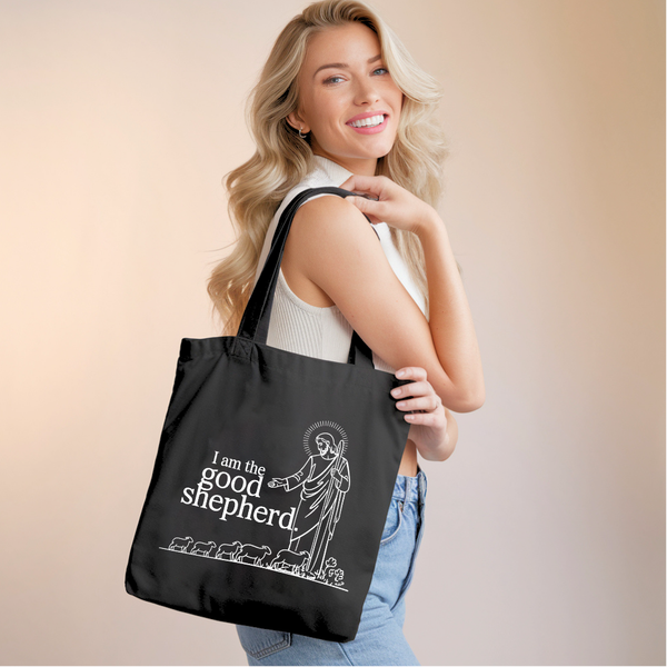 I Am the Good Shepherd | Premium Tote Bag - Sown In Christ Apparel Co.