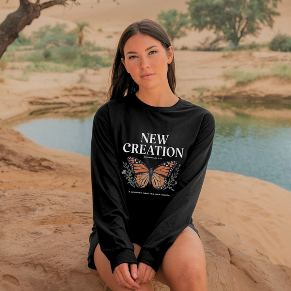 New Creation | Organic Unisex Classic Long-Sleeve T-Shirt Econscious