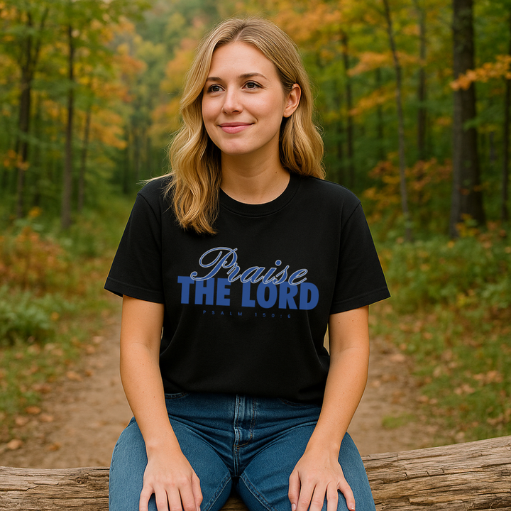 Praise the Lord | Organic Unisex Crewneck T-shirt Econscious - Sown In Christ Apparel Co.