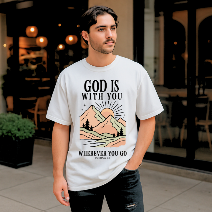 Yahweh Your God with You | Organic Unisex Crewneck T-shirt Econscious - Sown In Christ Apparel Co.