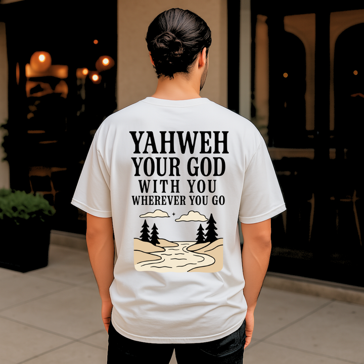 Yahweh Your God with You | Organic Unisex Crewneck T-shirt Econscious - Sown In Christ Apparel Co.