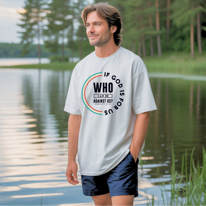 If God is For Us | Organic Unisex Crewneck T-shirt Econscious - Sown In Christ Apparel Co.