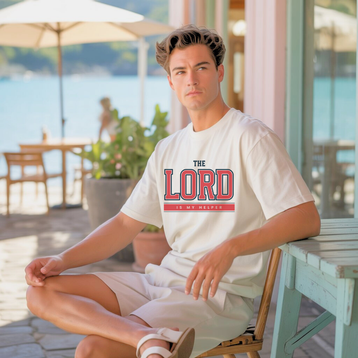 The Lord is My Helper | Organic Unisex Crewneck T-shirt Econscious - Sown In Christ Apparel Co.